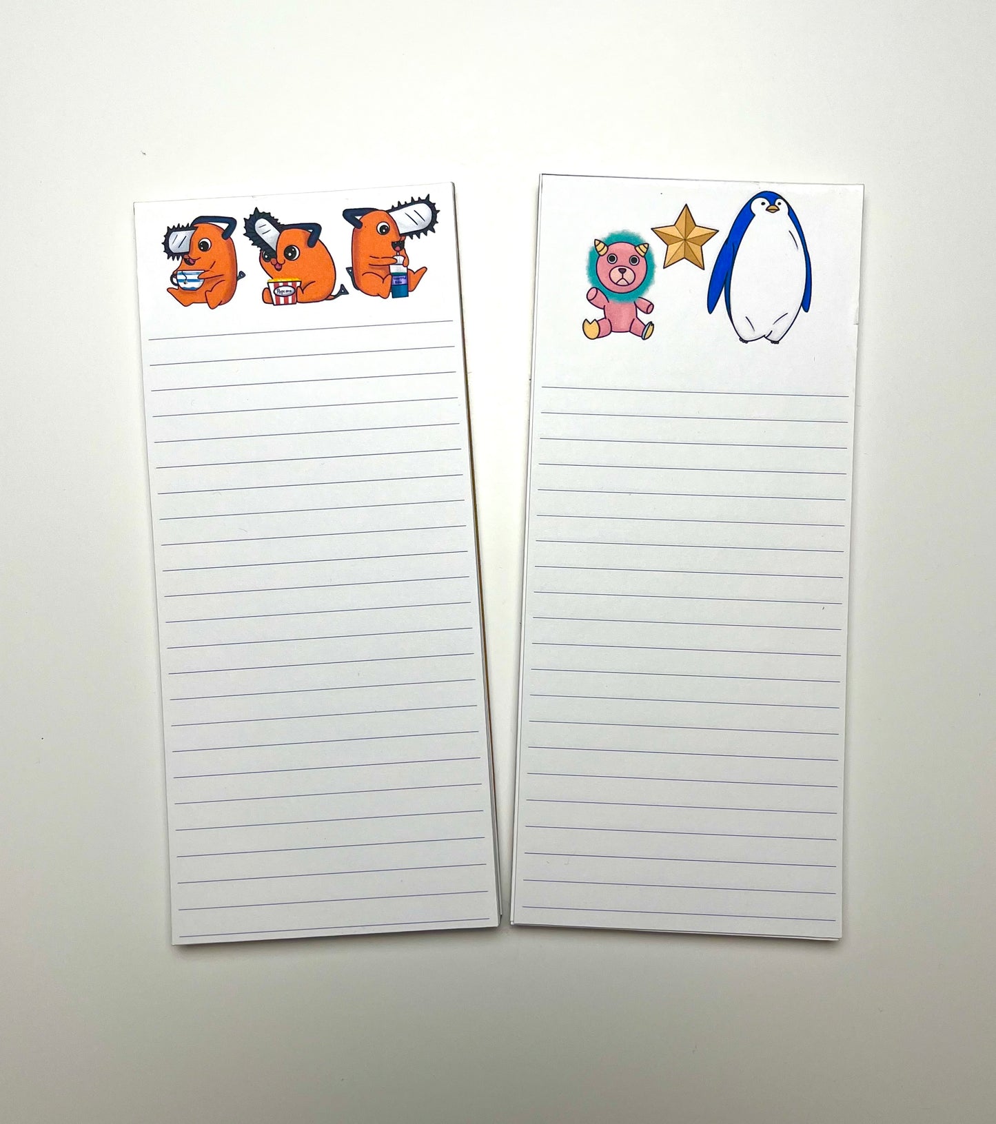 Chimera & Mr. Penguin Grocery Notepad