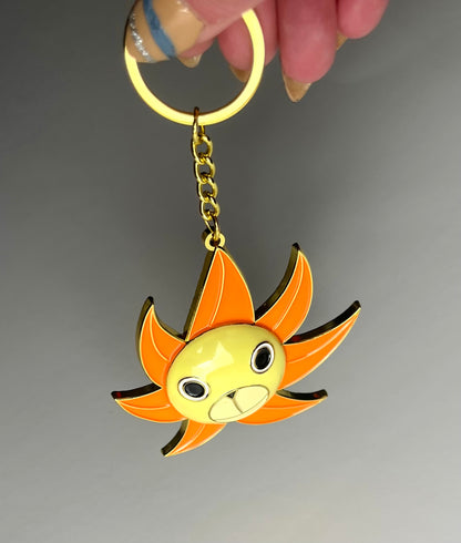 Sunny Bottle Opener Keychain