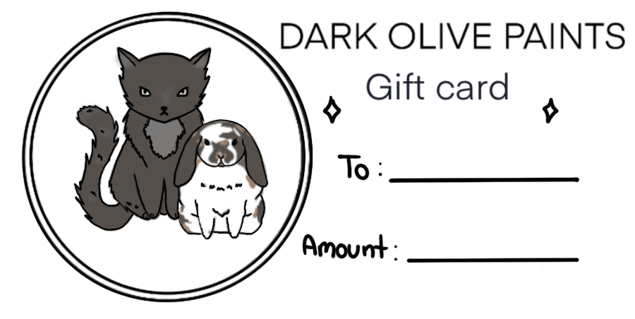 Dark Olive Paints Gift Card